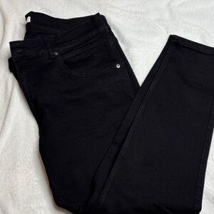 ZARA MENS BLACK JEAN PANTS